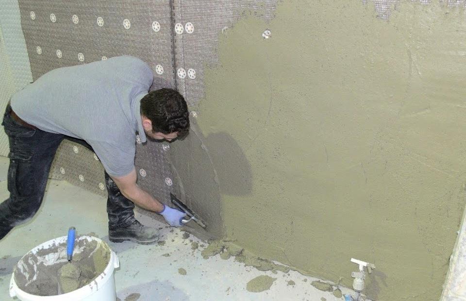 Damp treatment and re-plaster