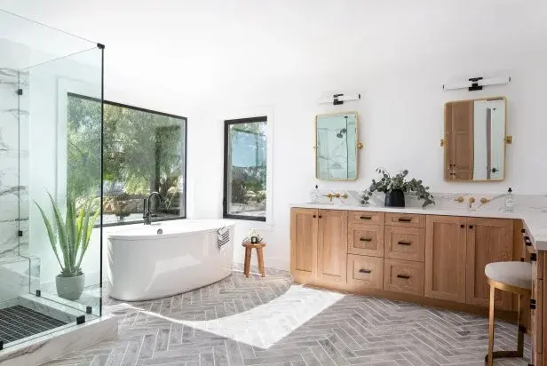 Refurbished bathroom